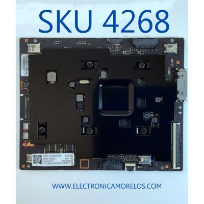 MAIN PARA SMART TV SAMSUNG QLED 4K RESOLUCIÓN ‎(3840 x 2160) / NUMERO DE PARTE BN94-16865Z / BN97-18217C / BN9416865Z / 010234373504 / 20210823 / 0011 / PANEL CY-QA055FHHV1H / MODELO QN55LS03AAFXZA / QN55LS03ADFXZA CA01